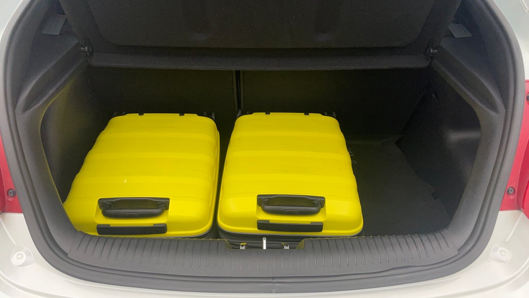 Boot Inside View with Luggage