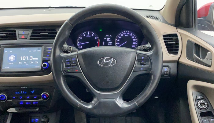 2017 Hyundai Elite i20 ASTA 1.2 (O), Petrol, Manual, 65,516 km, Steering Wheel Close Up