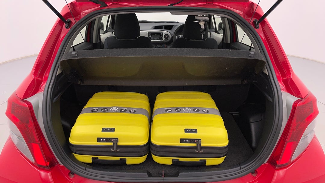 Boot Inside View with Luggage