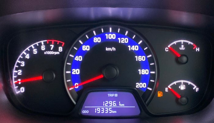 2015 Hyundai Xcent S 1.2, Petrol, Manual, 19,365 km, Odometer Image