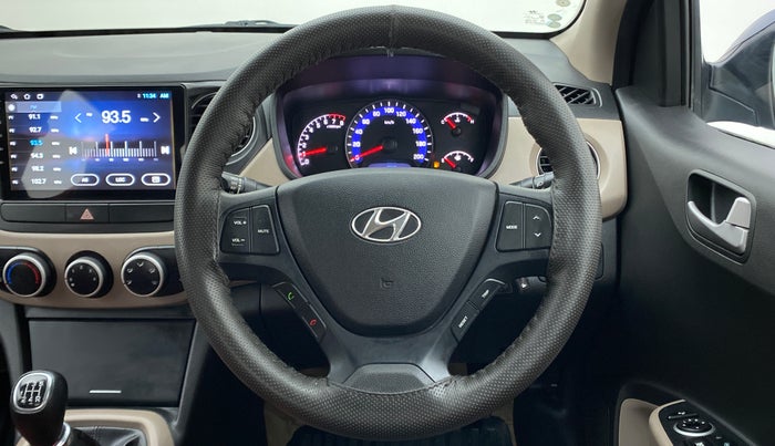2015 Hyundai Xcent S 1.2, Petrol, Manual, 19,365 km, Steering Wheel Close Up
