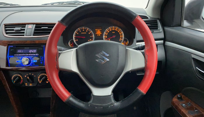 2014 Maruti Swift VXI, Petrol, Manual, 63,686 km, Steering Wheel Close Up