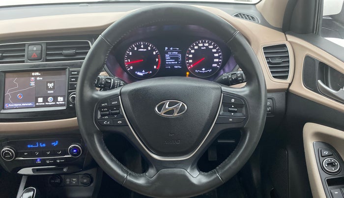 2019 Hyundai Elite i20 1.2  ASTA (O) CVT, Petrol, Automatic, 13,726 km, Steering Wheel Close Up