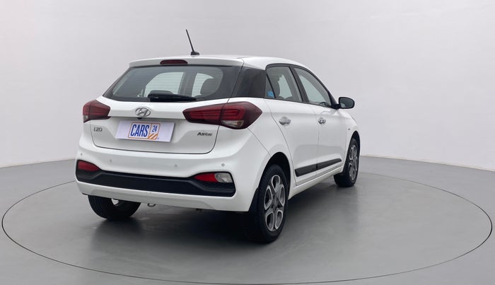 2019 Hyundai Elite i20 1.2  ASTA (O) CVT, Petrol, Automatic, 13,726 km, Right Back Diagonal