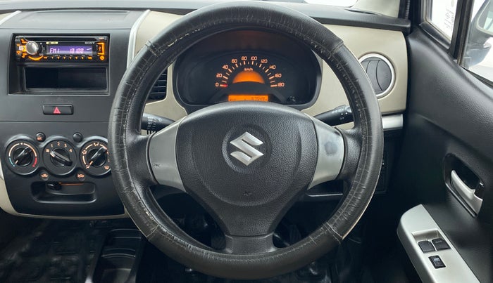 2014 Maruti Wagon R 1.0 LXI CNG, CNG, Manual, 67,710 km, Steering Wheel Close Up