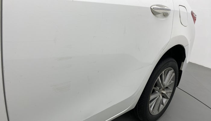 2014 Toyota Corolla Altis VL AT, Petrol, Automatic, 94,968 km, Rear left door - Minor scratches