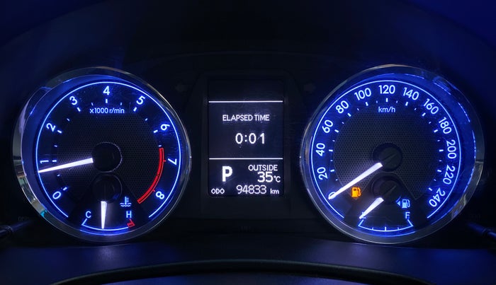 2014 Toyota Corolla Altis VL AT, Petrol, Automatic, 94,968 km, Odometer Image