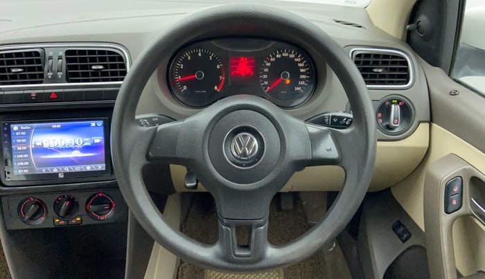 2011 Volkswagen Vento TRENDLINE PETROL, Petrol, Manual, 1,16,080 km, Steering Wheel Close-up