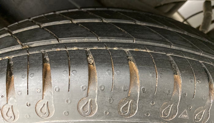 2021 Datsun Redi Go A, Petrol, Manual, 3,377 km, Right Rear Tyre Tread