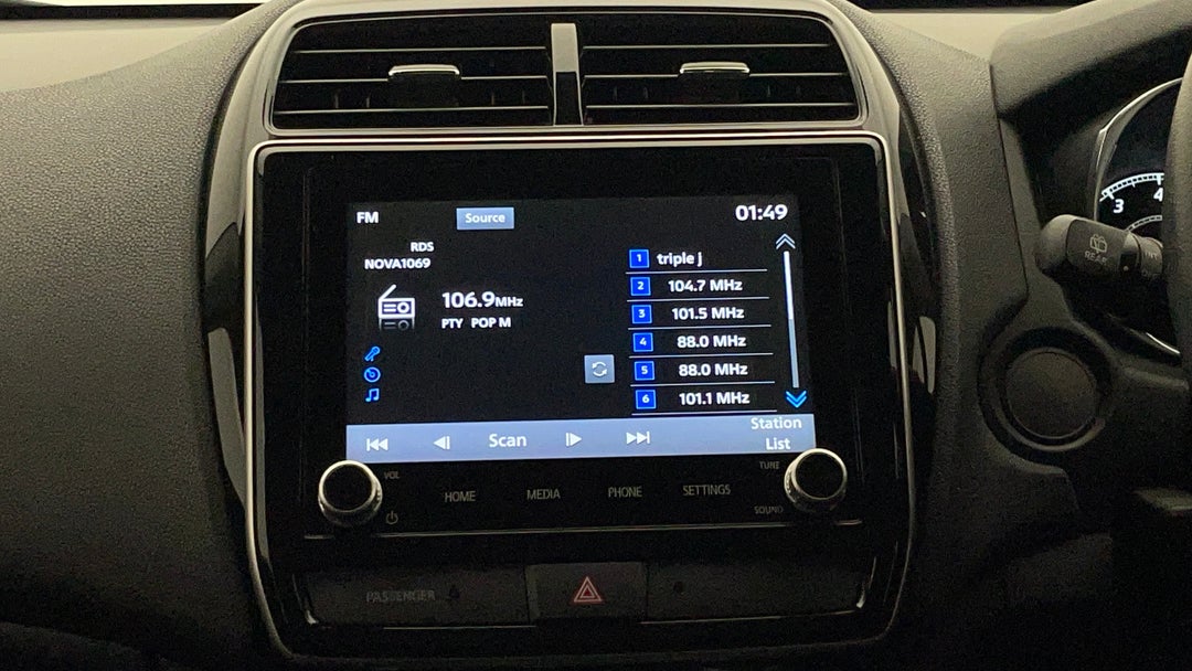 2022 Mitsubishi ASX Es (2WD), Automatic, 49797 km, Infotainment System