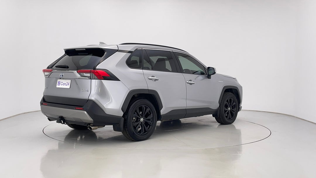 2022 Toyota RAV4 Cruiser (AWD) Hybrid, Automatic, 65157 km, Right Back Diagonal (45- Degree) View