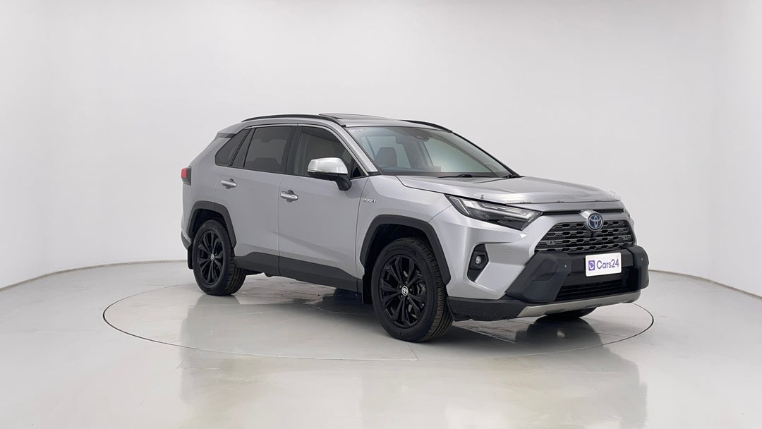 2022 Toyota RAV4 Cruiser (AWD) Hybrid, Automatic, 65157 km, Right Front Diagonal (45- Degree) View