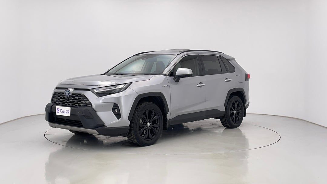 2022 Toyota RAV4 Cruiser (AWD) Hybrid, Automatic, 65157 km, Left Front Diagonal (45- Degree) View