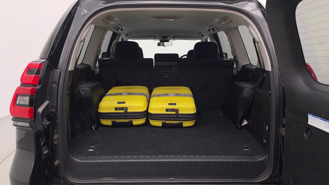 Boot Inside View with Luggage