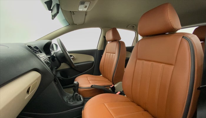 2010 Volkswagen Polo COMFORTLINE 1.2L PETROL, Petrol, Manual, 1,02,015 km, Right Side Front Door Cabin