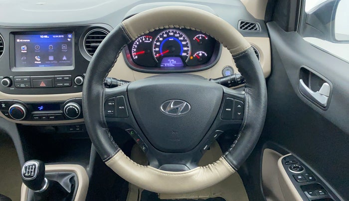 2017 Hyundai Grand i10 ASTA 1.2 VTVT, Petrol, Manual, 98,015 km, Steering Wheel Close Up