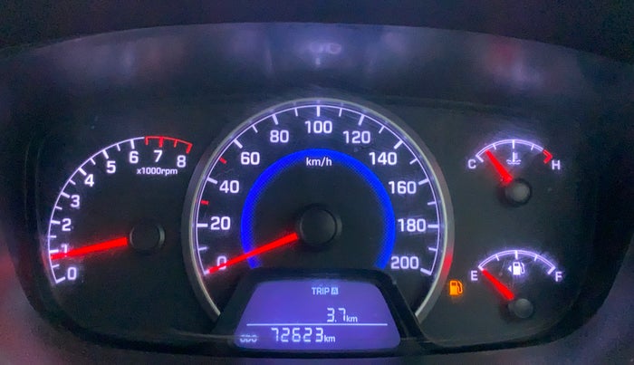2016 Hyundai Grand i10 MAGNA 1.2 KAPPA VTVT, Petrol, Manual, 72,757 km, Odometer Image