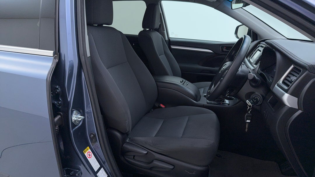 Right Side Front Door Cabin View