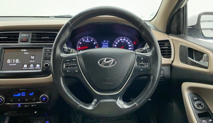2018 Hyundai Elite i20 ASTA 1.2 (O), Petrol, Manual, 55,860 km, Steering Wheel Close Up