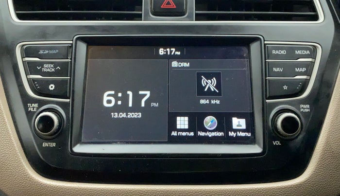 2018 Hyundai Elite i20 ASTA 1.2 (O), Petrol, Manual, 55,860 km, Infotainment System