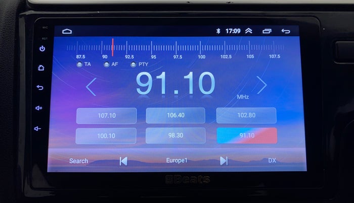 2017 Honda WR-V 1.5L I-DTEC S MT, Diesel, Manual, 89,210 km, Infotainment System