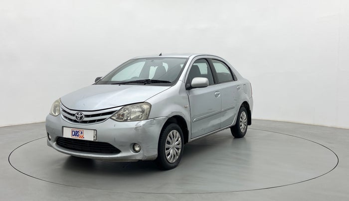 2011 Toyota Etios G, Petrol, Manual, 55,173 km, Left Front Diagonal
