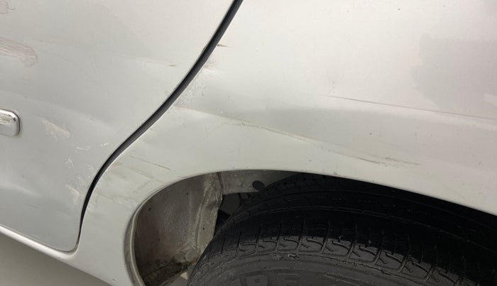 2011 Toyota Etios G, Petrol, Manual, 55,173 km, Left quarter panel - Minor scratches