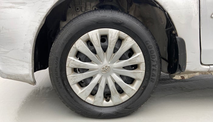 2011 Toyota Etios G, Petrol, Manual, 55,173 km, Left Front Wheel