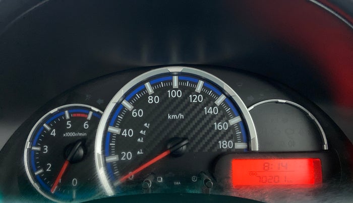 2018 Datsun Go T, Petrol, Manual, 70,200 km, Odometer Image