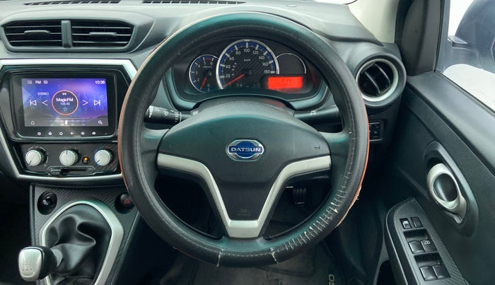 2018 Datsun Go T, Petrol, Manual, 70,200 km, Steering Wheel Close Up