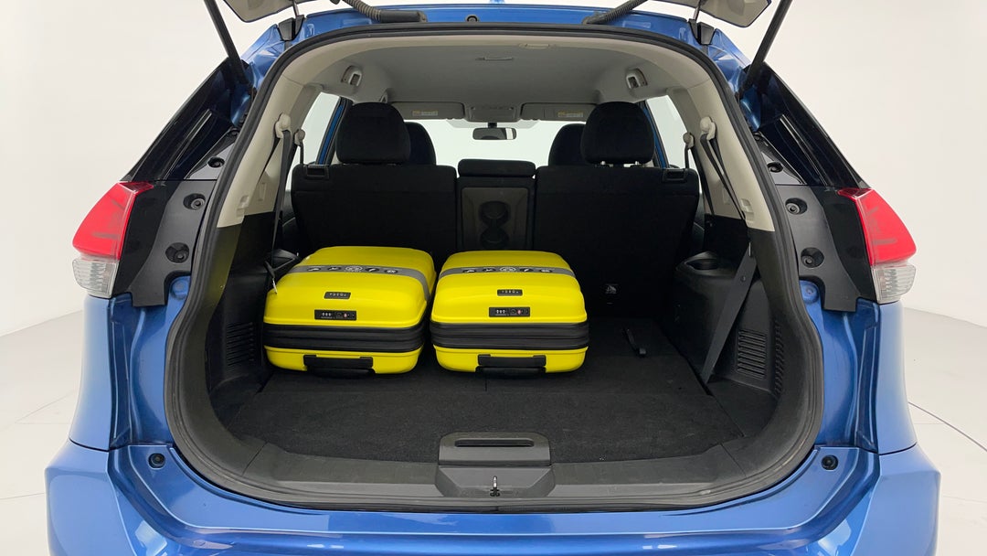 Boot Inside View with Luggage
