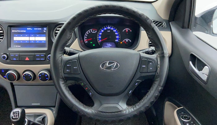 2017 Hyundai Xcent SX 1.2, Petrol, Manual, 27,432 km, Steering Wheel Close Up