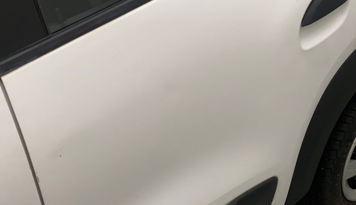 2016 Renault Kwid RXT 0.8 (O), Petrol, Manual, 49,178 km, Rear left door - Minor scratches