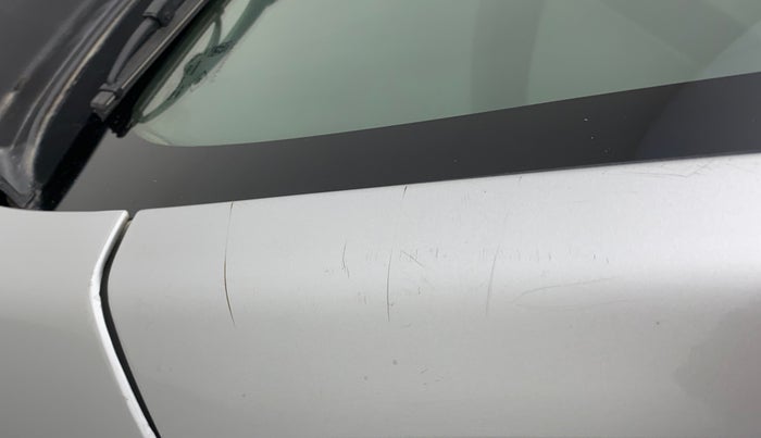 2015 Datsun Go T, Petrol, Manual, 34,437 km, Left A pillar - Minor scratches
