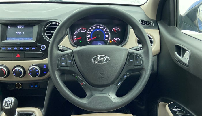 2018 Hyundai Grand i10 SPORTZ 1.2 KAPPA VTVT, Petrol, Manual, 21,937 km, Steering Wheel Close Up