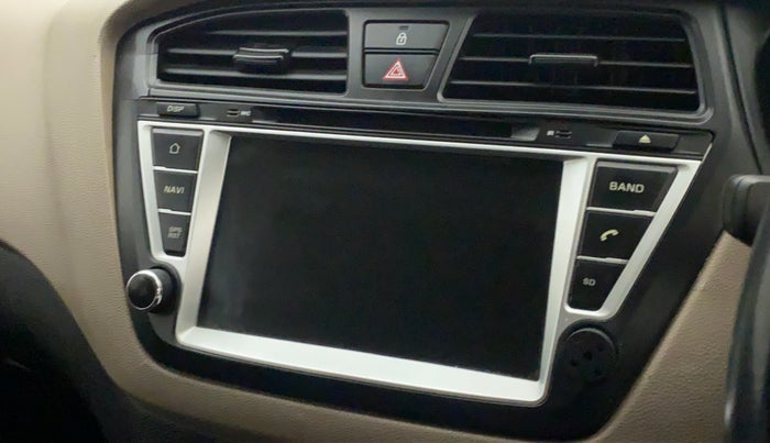 2014 Hyundai Elite i20 SPORTZ 1.2, Petrol, Manual, 60,620 km, Infotainment system - Music system not functional