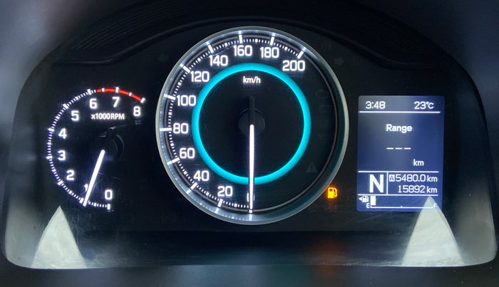 2018 Maruti IGNIS ZETA 1.2 K12 AMT, Petrol, Automatic, 16,319 km, Odometer Image