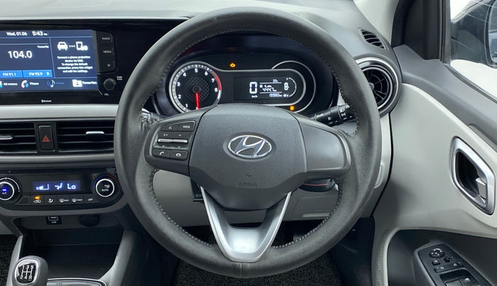 2020 Hyundai GRAND I10 NIOS SPORTZ PETROL, Petrol, Manual, 20,242 km, Steering Wheel Close Up