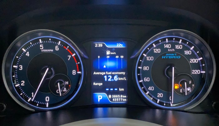 2019 Maruti Ertiga ZXI AT SHVS, Petrol, Automatic, 43,576 km, Odometer Image