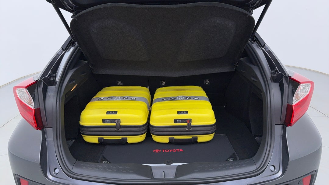 Boot Inside View with Luggage