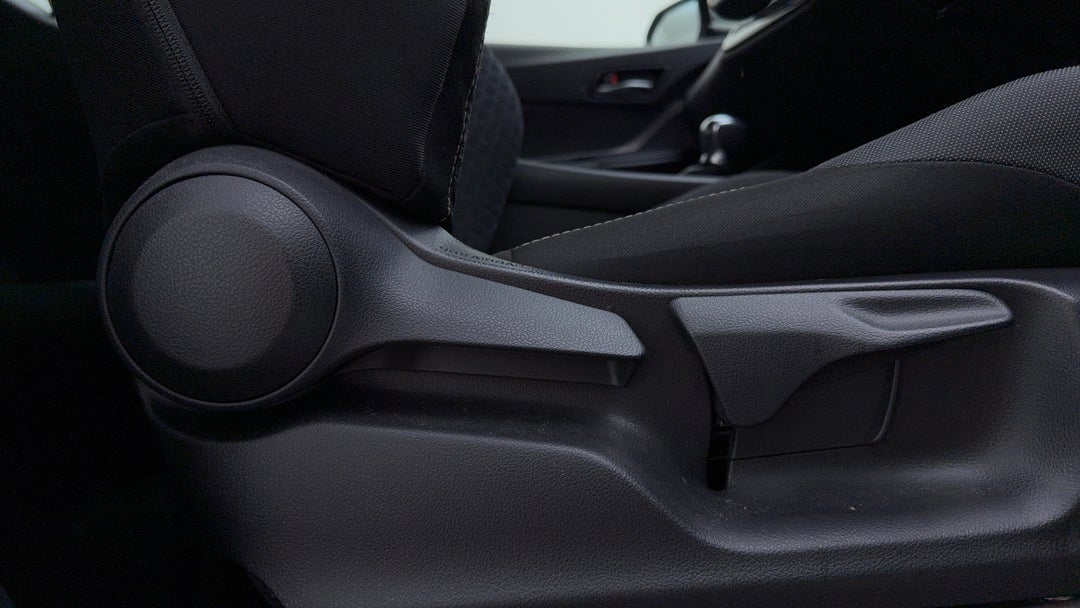 Drivers Side Adjustment Panel