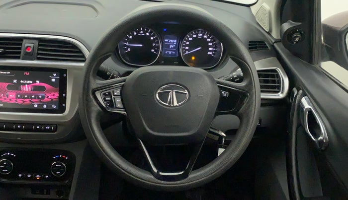 2019 Tata TIGOR XZ PLUS PETROL, CNG, Manual, 29,348 km, Steering Wheel Close Up