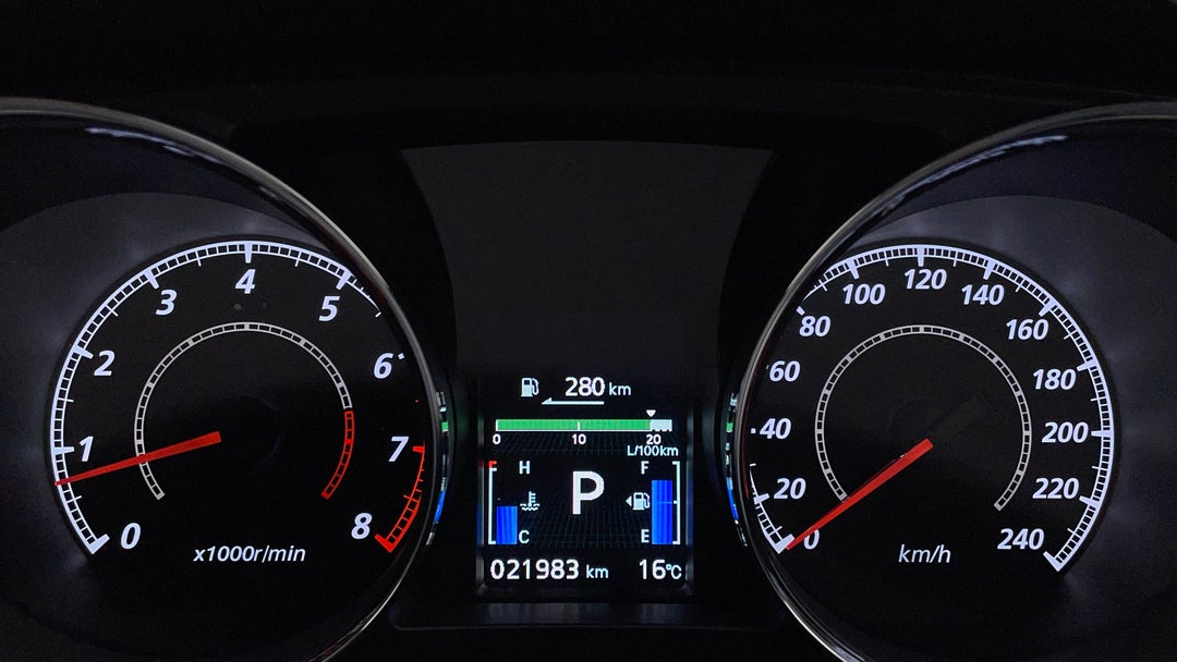 2022 Mitsubishi ASX Mr (2wd), Automatic, 21983 km, Odometer View