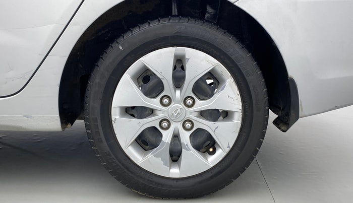 2018 Hyundai Xcent S 1.2, CNG, Manual, 81,459 km, Left Rear Wheel