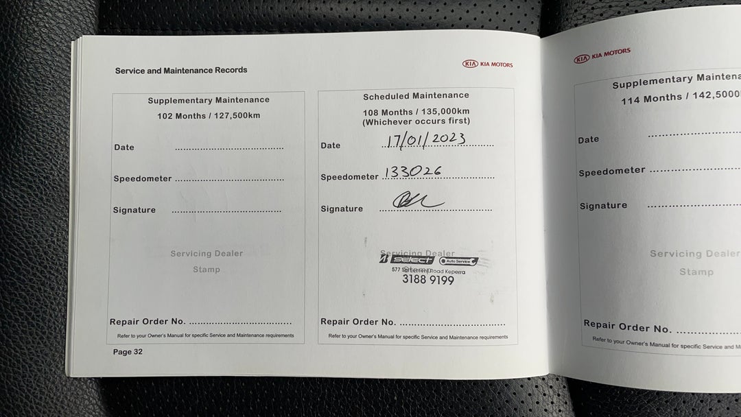2012 Kia Sorento Crdi, Automatic, 133053 km, Service History