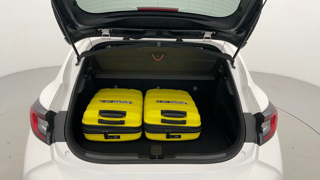 Boot Inside View with Luggage