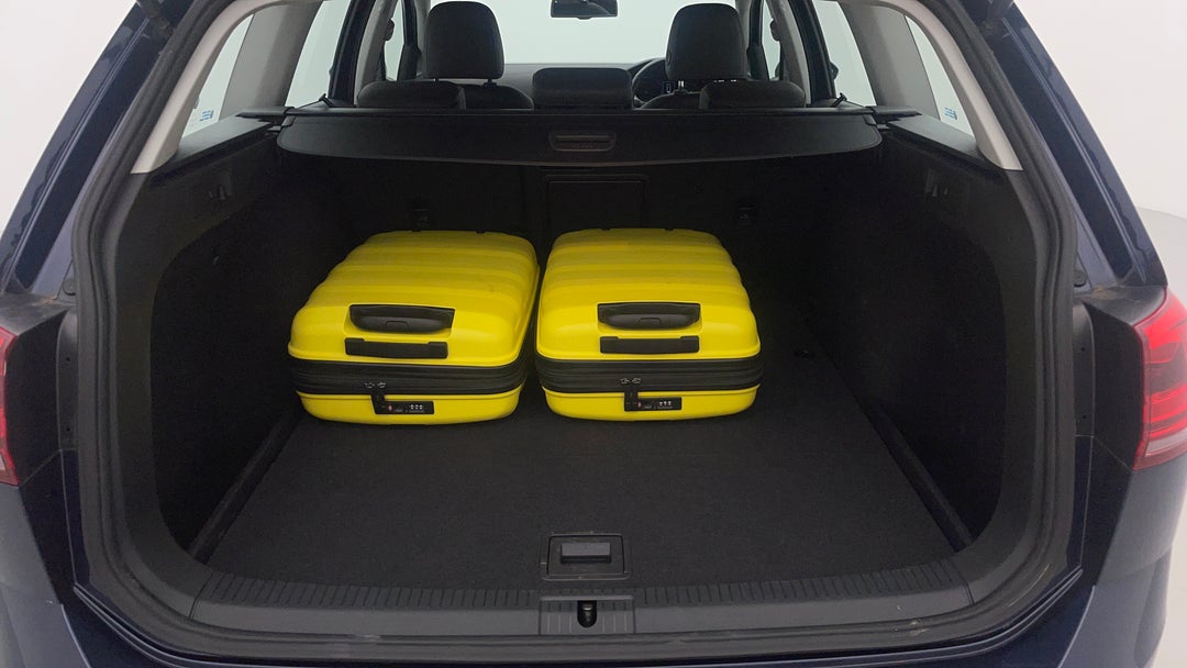 Boot Inside View with Luggage