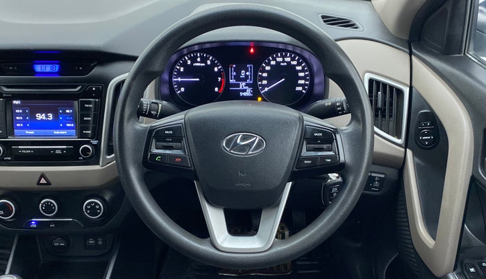 2017 Hyundai Creta E PLUS 1.6 PETROL, Petrol, Manual, 54,890 km, Steering Wheel Close Up