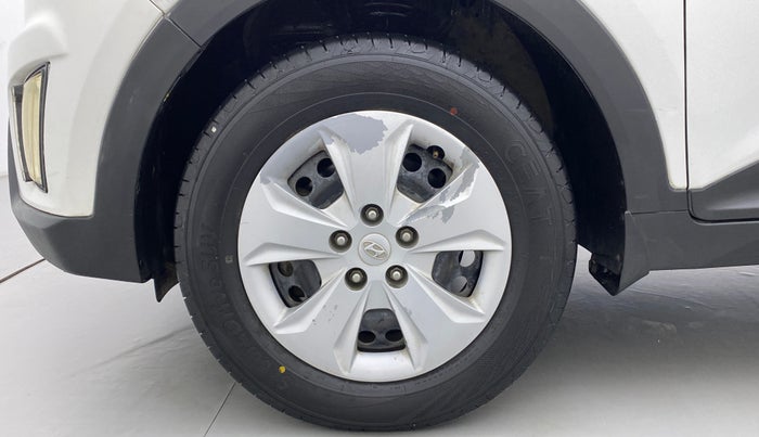 2017 Hyundai Creta E PLUS 1.6 PETROL, Petrol, Manual, 54,890 km, Left Front Wheel