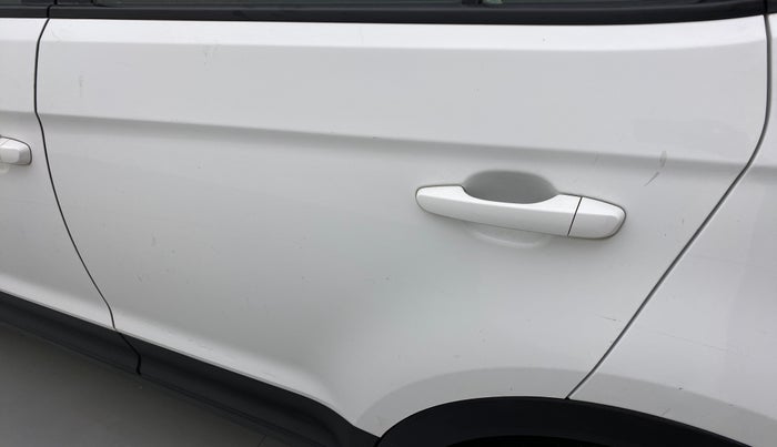 2017 Hyundai Creta E PLUS 1.6 PETROL, Petrol, Manual, 54,890 km, Rear left door - Minor scratches